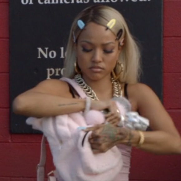 Pink fur Cat EAR Backpack - Picture 4 of 5